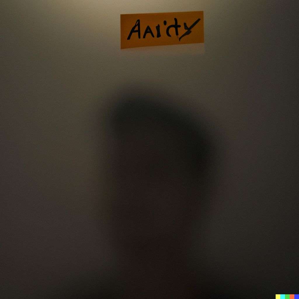 a representation of anxiety, photograph, Kodachrome